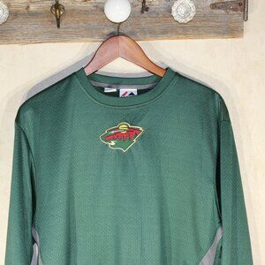 Majestic Minnesota Wild Jersey - Size L